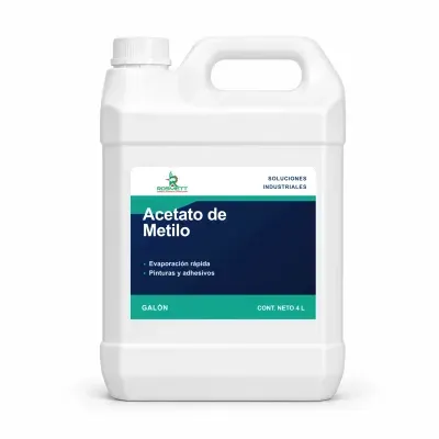 Acetato de Metilo · Galón 4 L