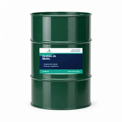 Acetato de Metilo · Tambor 200 L