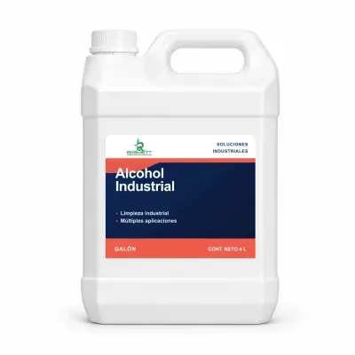 Alcohol Industrial · Galón 4 L