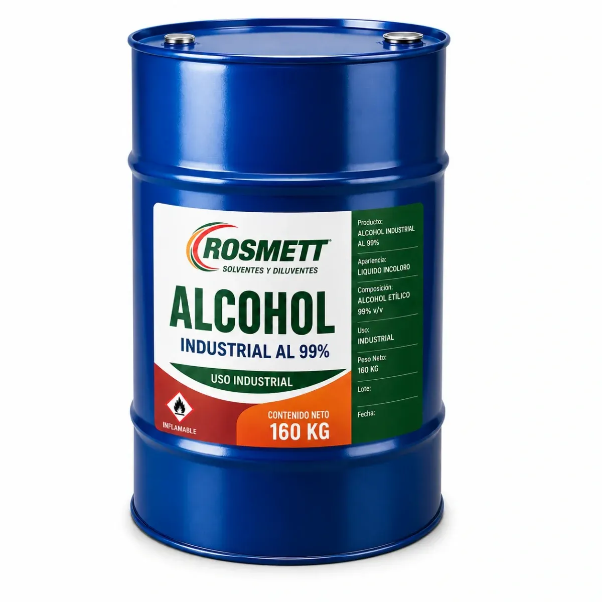 Alcohol Industrial al 99%
