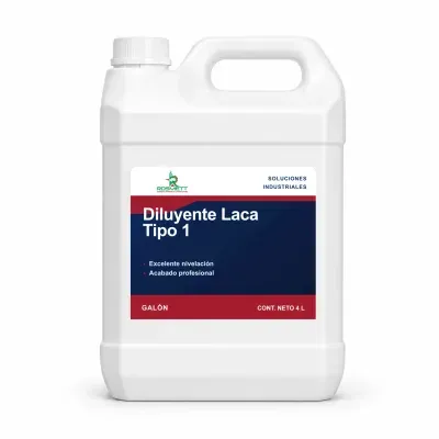 Diluyente Laca Tipo 1 · Galón 4 L