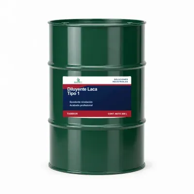 Diluyente Laca Tipo 1 · Tambor 200 L